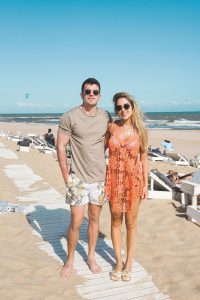 Rodrigo Mongelós y Paulina Brítez.