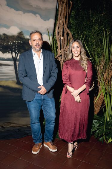 Javier Sabas y Amanda García de Zúñiga.