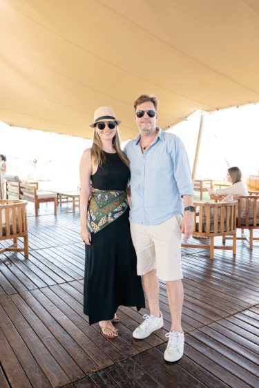 Lourdes Barboza y Martín Vertone.