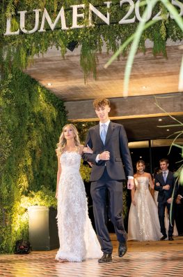 Lara Mendonca e Ian Houston.