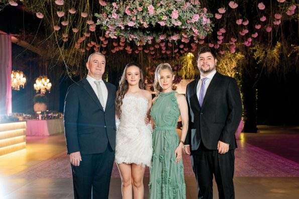 Óscar, Paula, Olga y Gustavo Schupp.